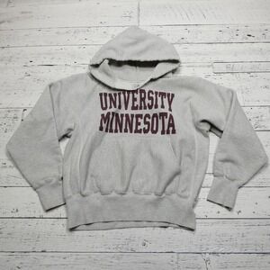 University of Minnesota Hoodie Mens Small Pullover‎ Sweatshirt USA Made